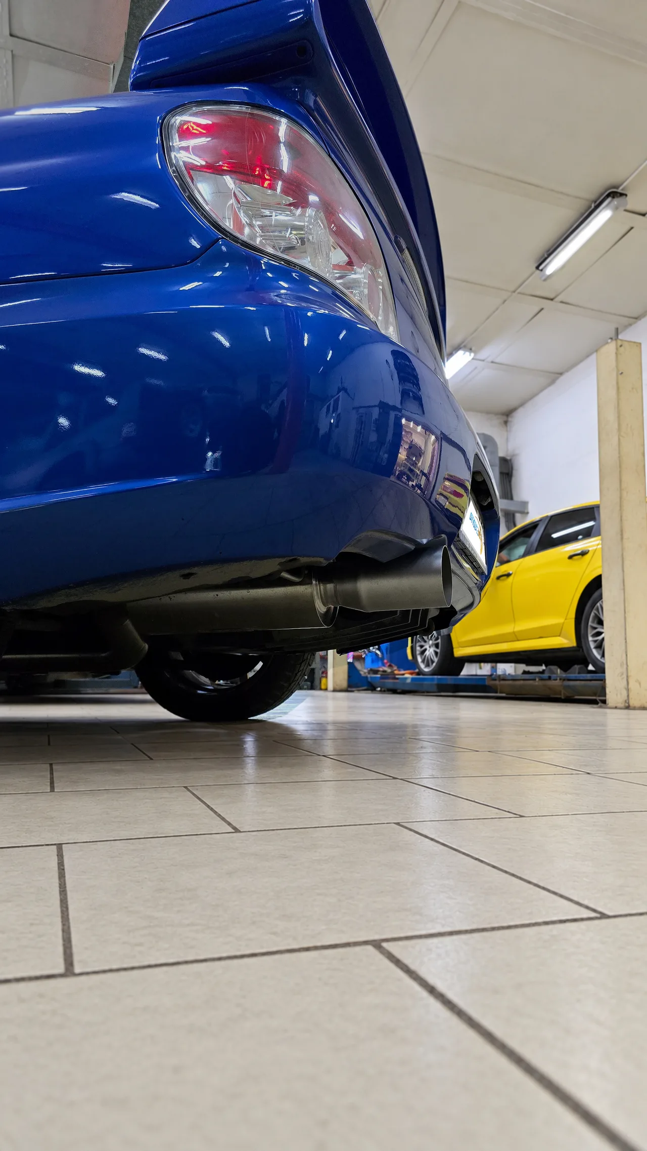 Изготовление полного выхлопа — Subaru Impreza WRX STI · 2005–2007 · GD. Фото 20