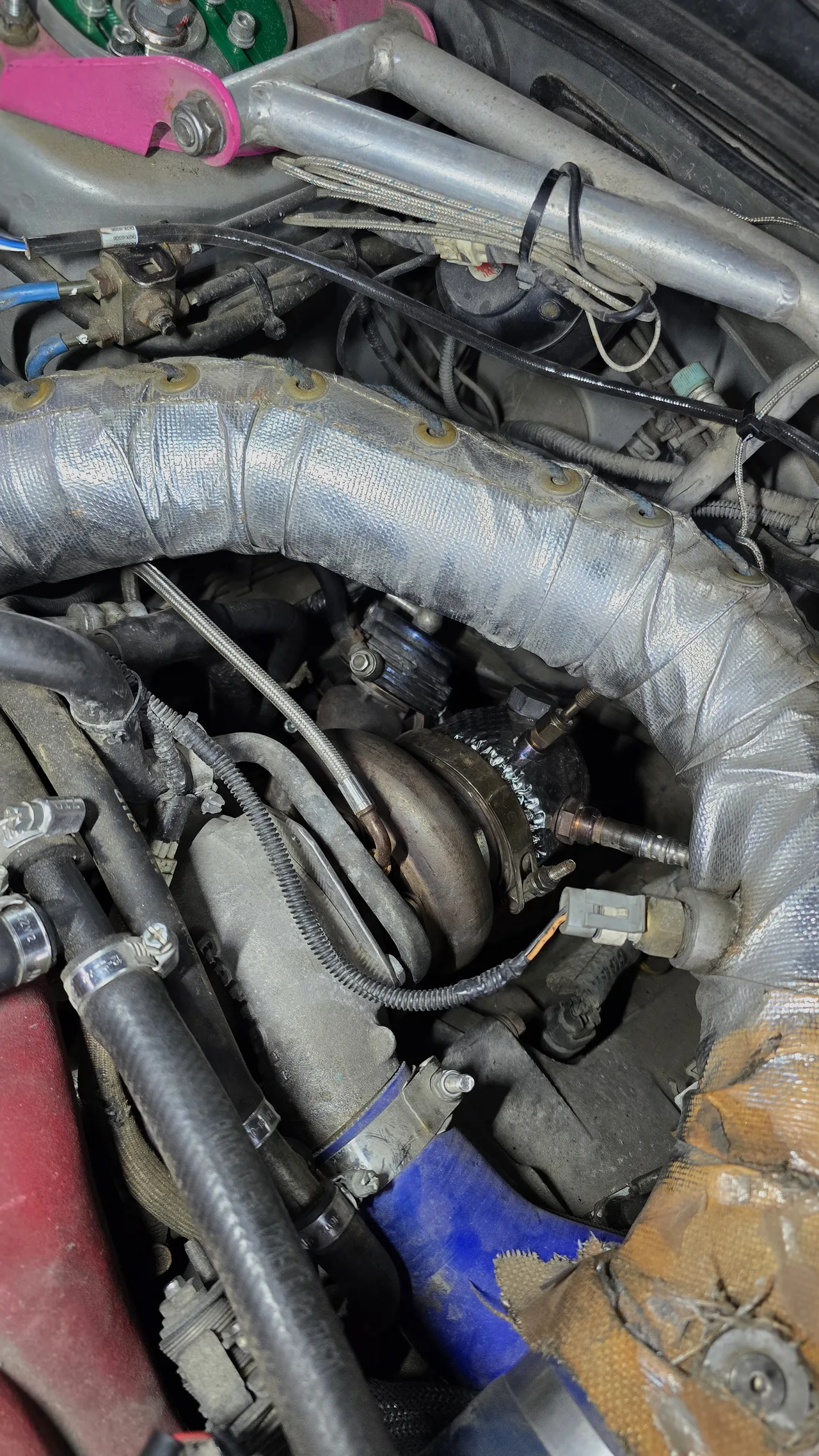 Выхлоп, аппайп и внешний вестгейт — Subaru Impreza WRX STI · 2003–2005 · GD. Фото 20