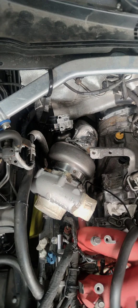 Изготовление турбокита G25-550 — Subaru Impreza WRX STI · 2008–2014 · GRB. Фото 8