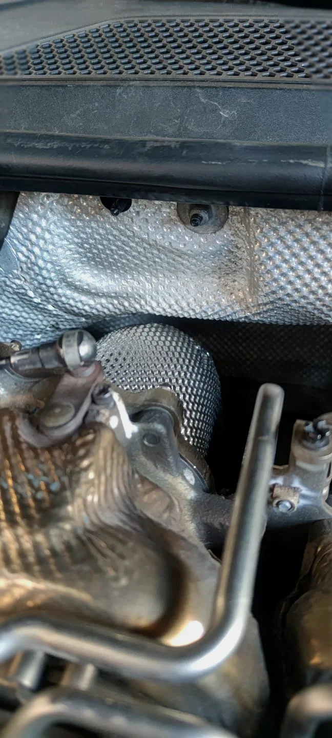 Приёмные трубы и термоизоляция Heatshield, 4 насадки — Audi S8 · 2012–2013 · D4. Фото 17