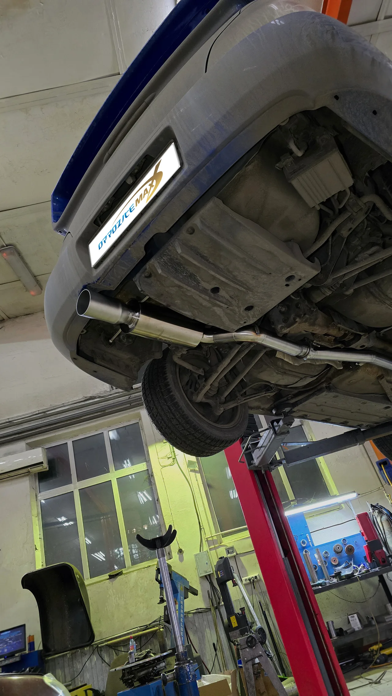 Изготовление полного выхлопа — Subaru Impreza WRX STI · 2005–2007 · GD. Фото 17