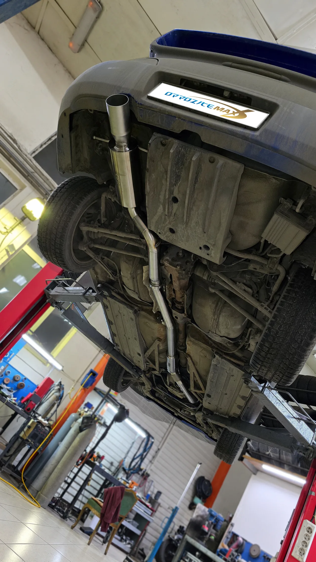 Изготовление полного выхлопа — Subaru Impreza WRX STI · 2005–2007 · GD. Фото 16