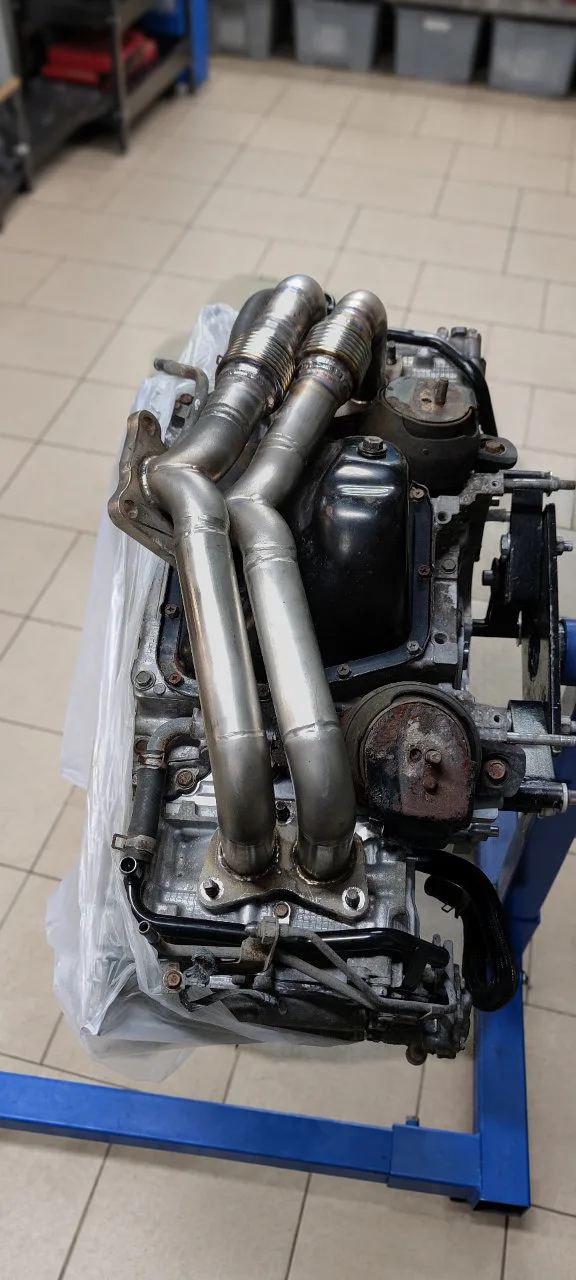 Изготовление выпускного коллектора с термоизоляцией Heatshield — Subaru WRX · 2014–2018 · VA. Фото 9