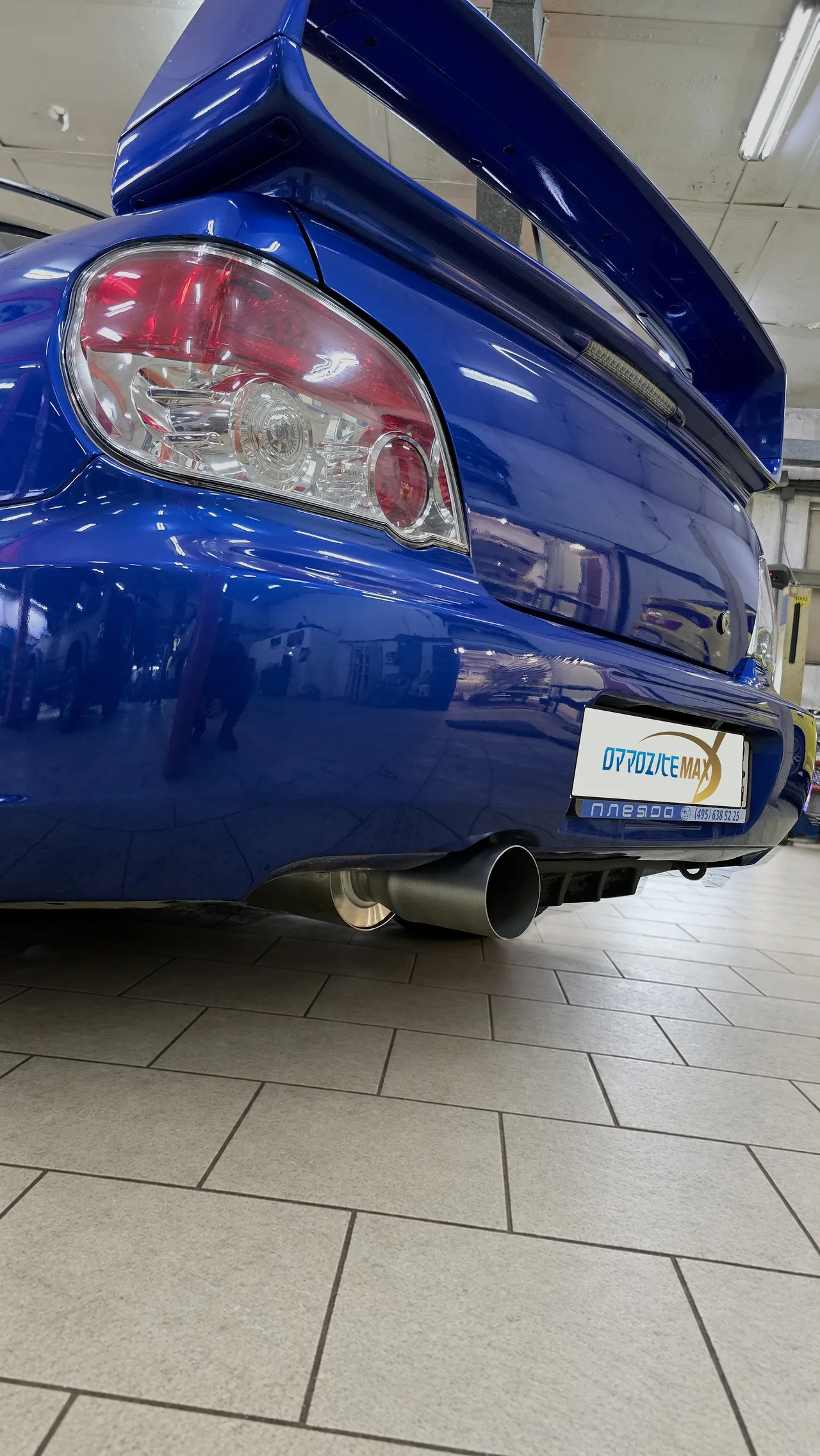Изготовление полного выхлопа — Subaru Impreza WRX STI · 2005–2007 · GD. Фото 18
