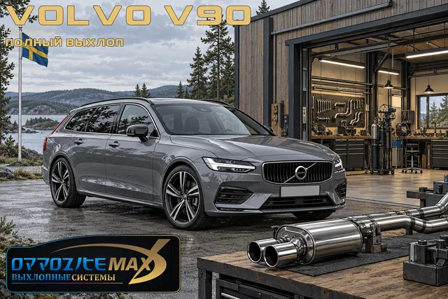 Изготовление полного выхлопа — Volvo V90 · II · Polestar
