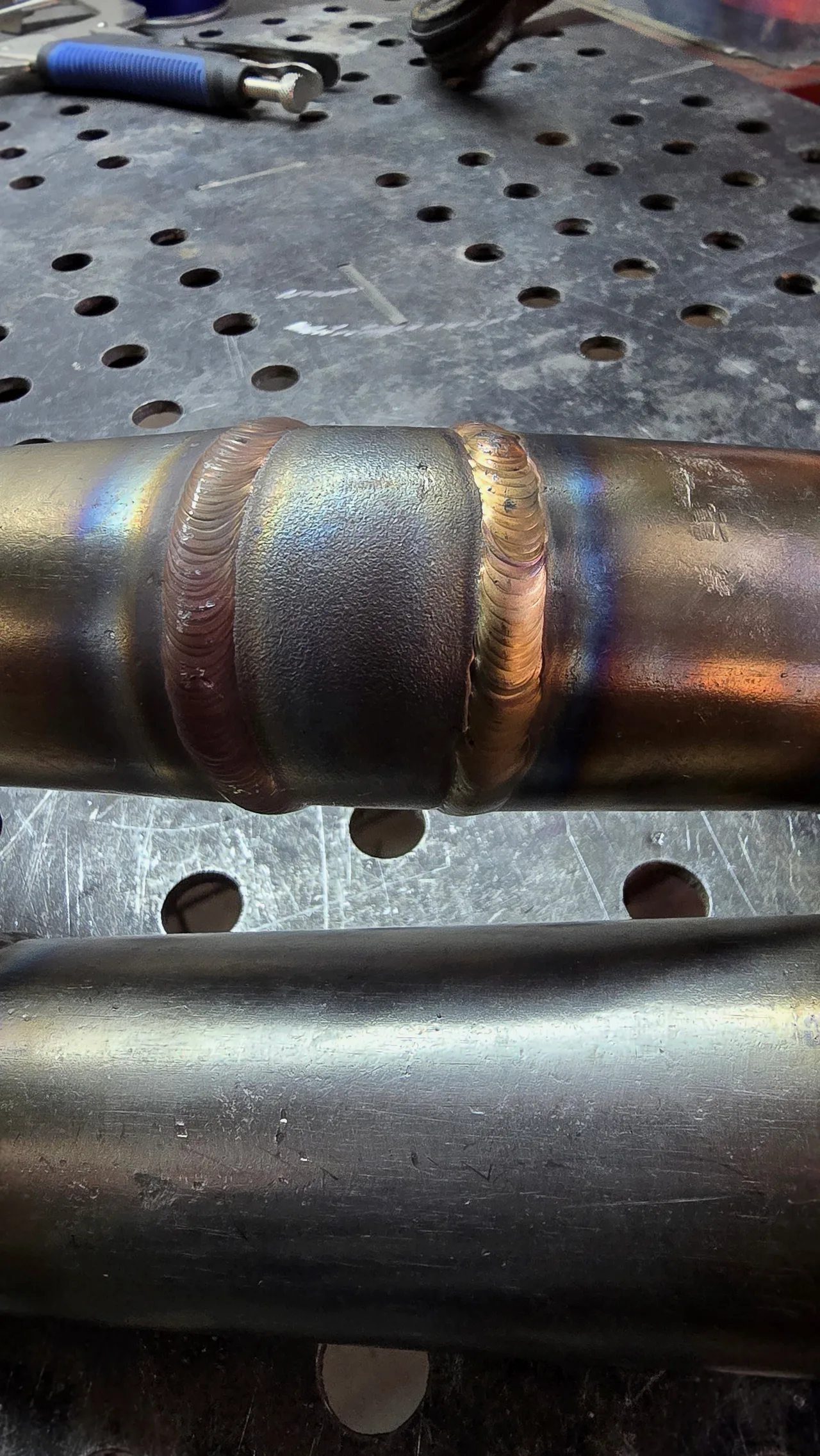Коллектор, аппайп, приёмная труба (даунпайп) и Heatshield — Subaru Forester · 2002–2005 · SG. Фото 10