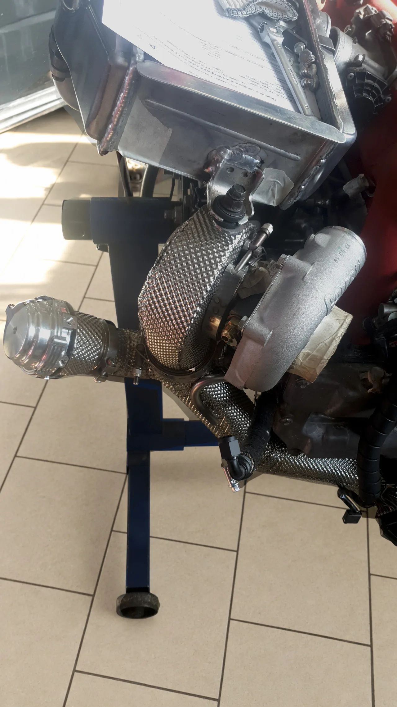 Изготовление турбокита G25-550 — Subaru Impreza WRX STI · 2008–2014 · GRB. Фото 21