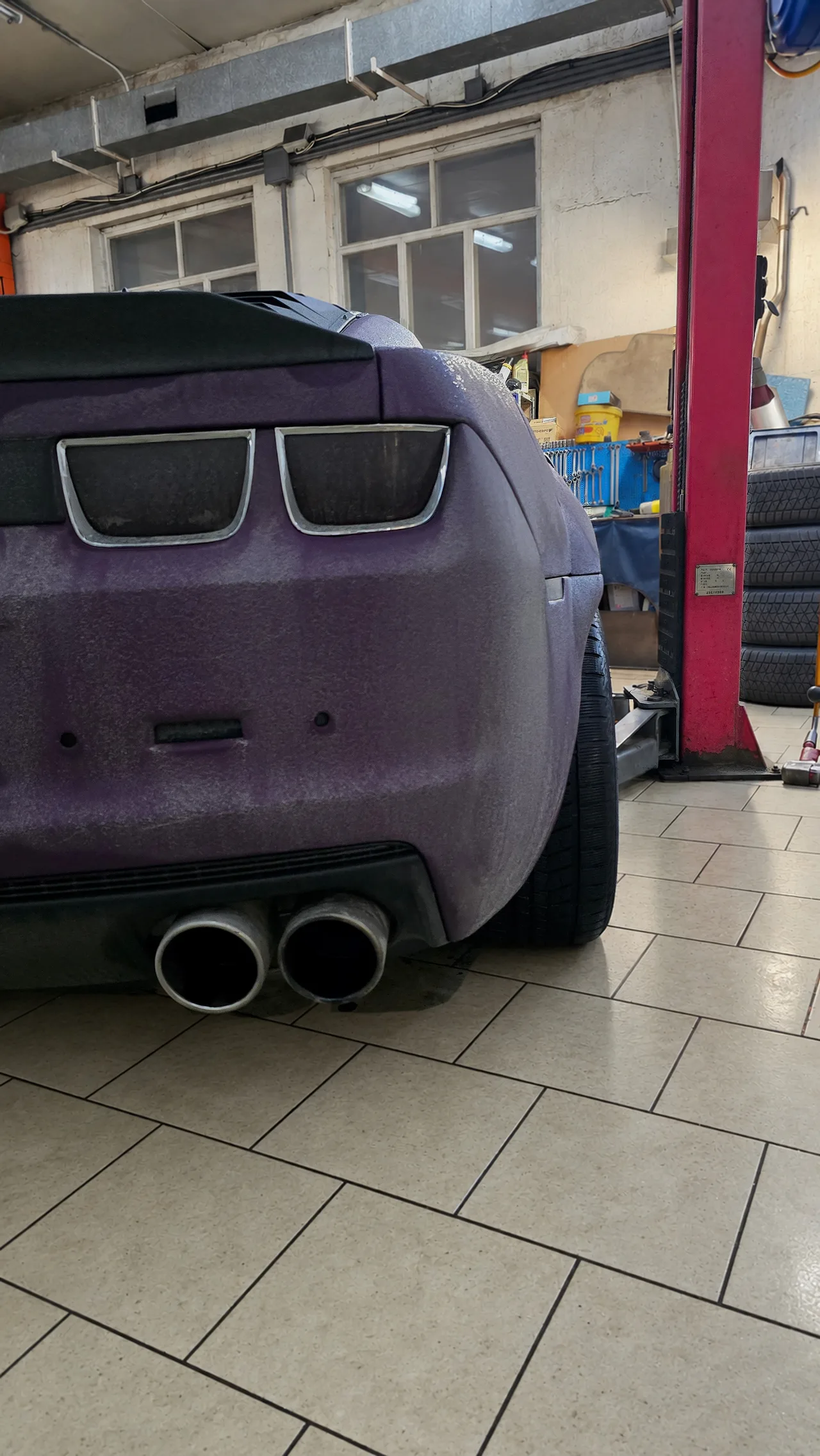 Изготовление полного выхлопа — Chevrolet Camaro · V · купе. Фото 2