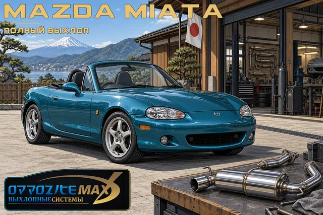 Изготовление полного выхлопа — Mazda MX-5 / Miata · NB