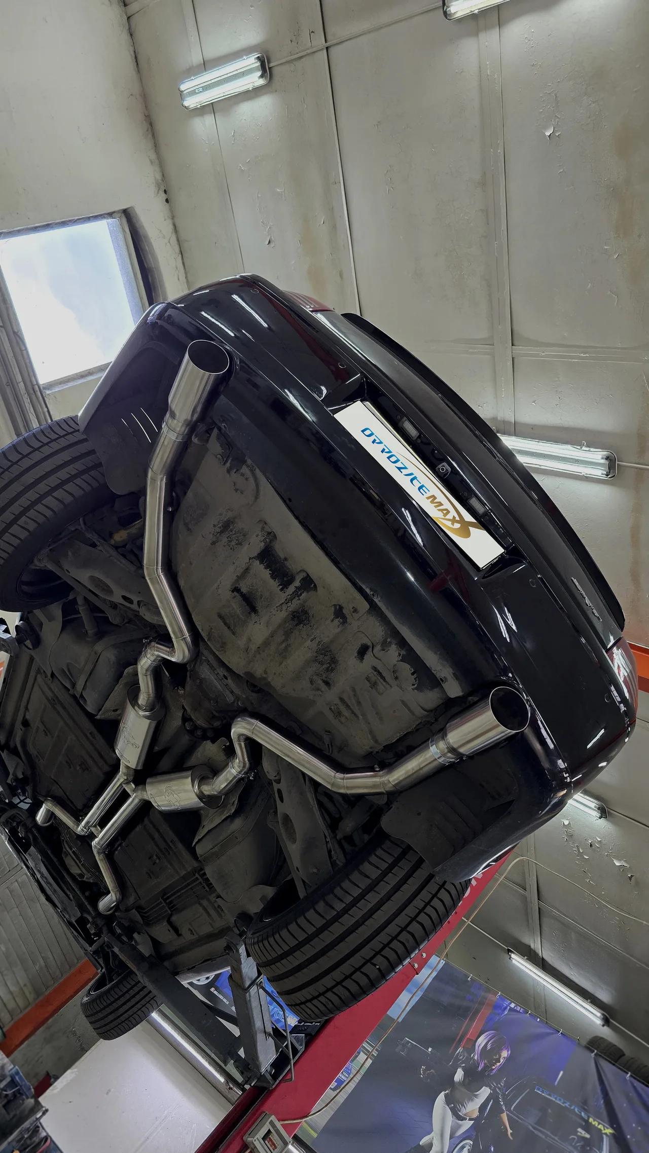 Изготовление полного выхлопа — Chrysler 300C · 2005–2010 · SRT8. Фото 16