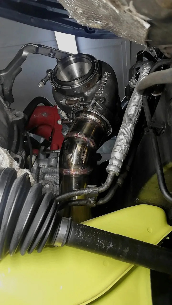 Изготовление турбокита G25-550 — Subaru Impreza WRX STI · 2008–2014 · GRB. Фото 2