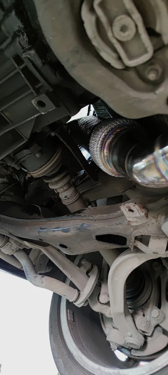 Изготовление приёмной трубы — Audi A4 · B7 (8E). Фото 5