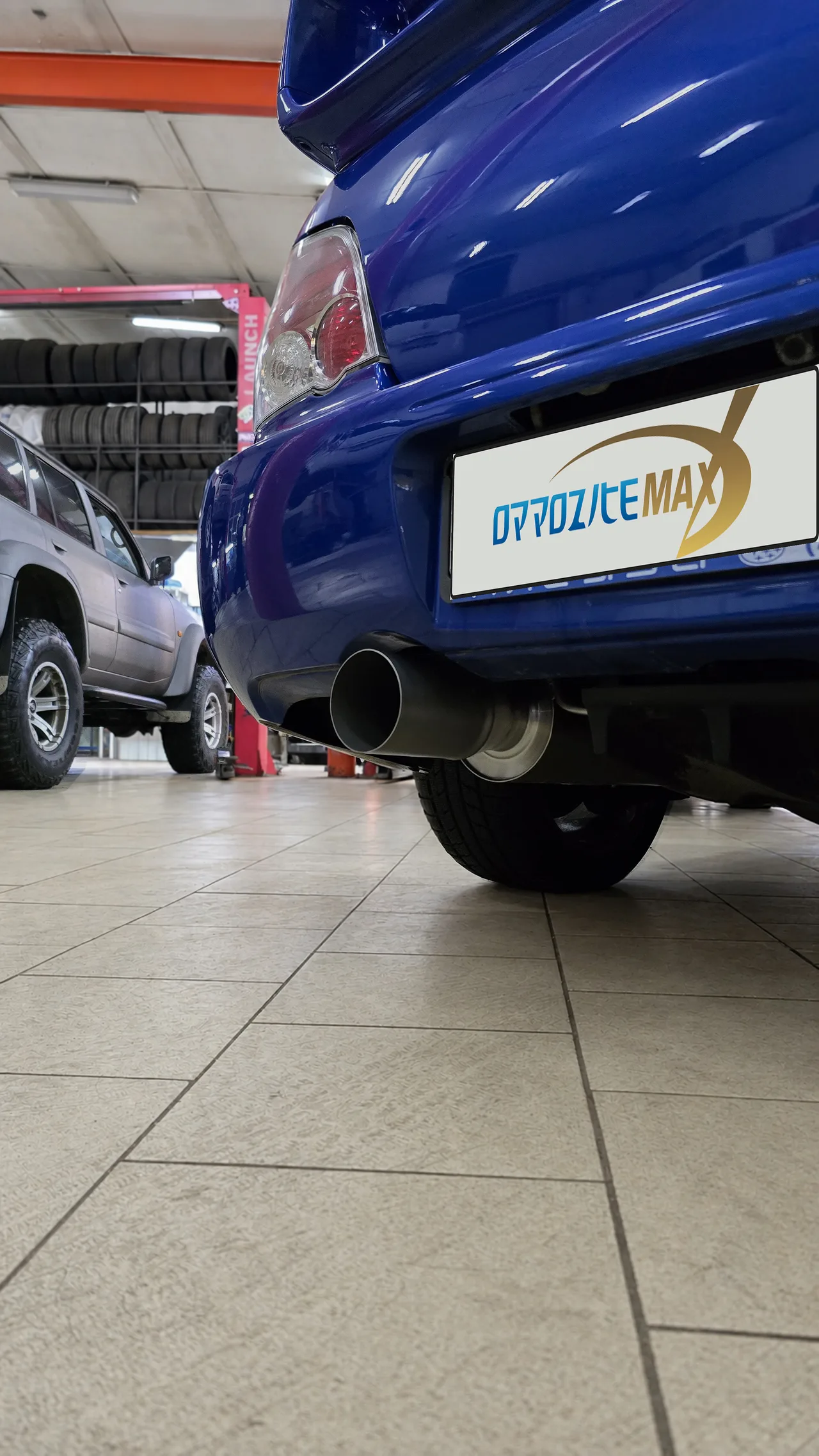 Изготовление полного выхлопа — Subaru Impreza WRX STI · 2005–2007 · GD. Фото 19
