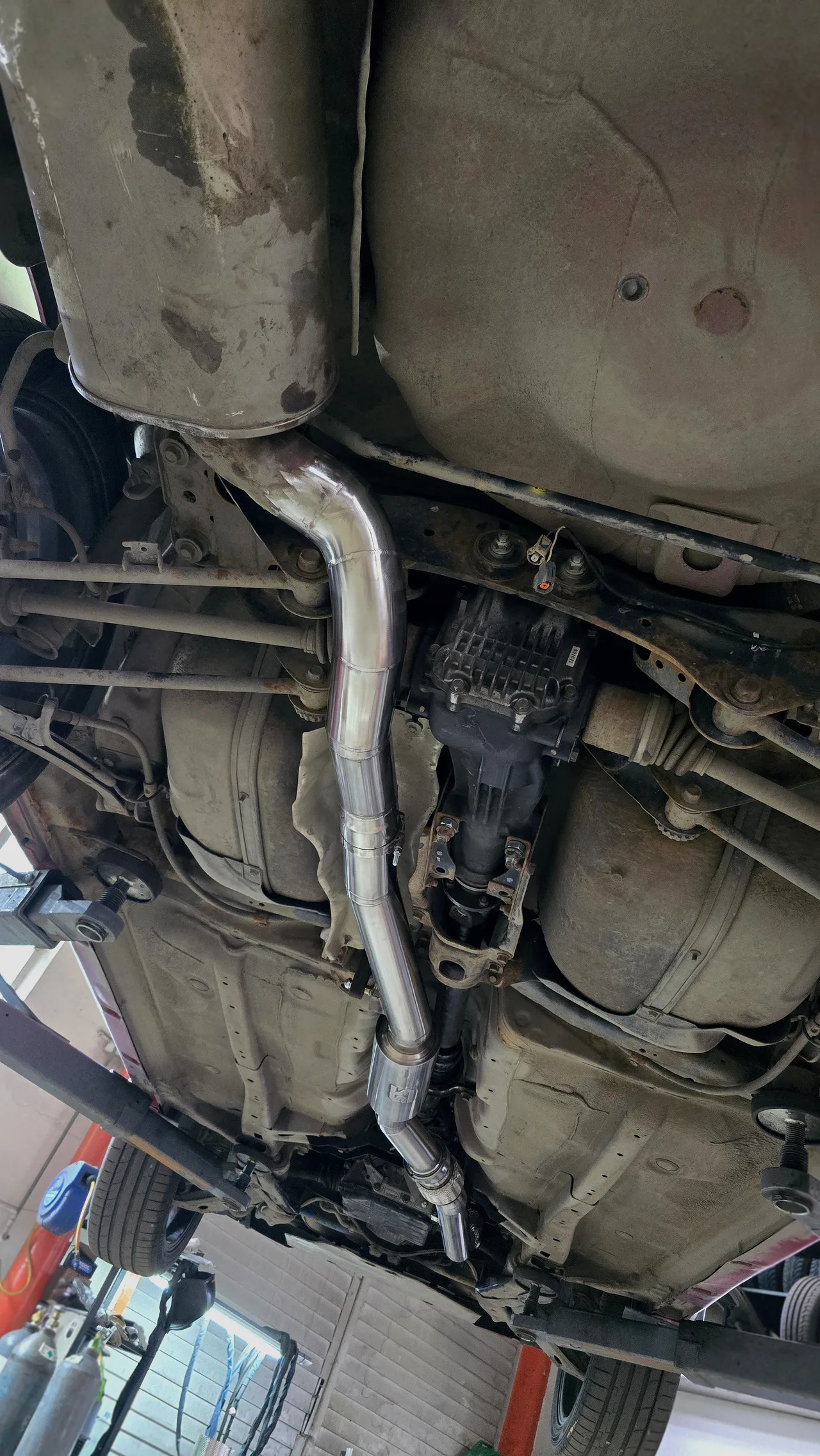 Изготовление приёмной трубы (даунпайпа) и катбэка — Subaru Forester · 2008–2013 · SH. Фото 3