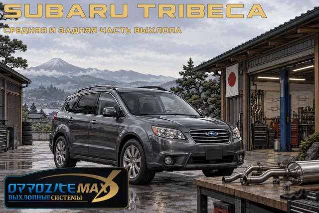 Изготовление средней и задней части выхлопа — Subaru Tribeca · 2007–2013