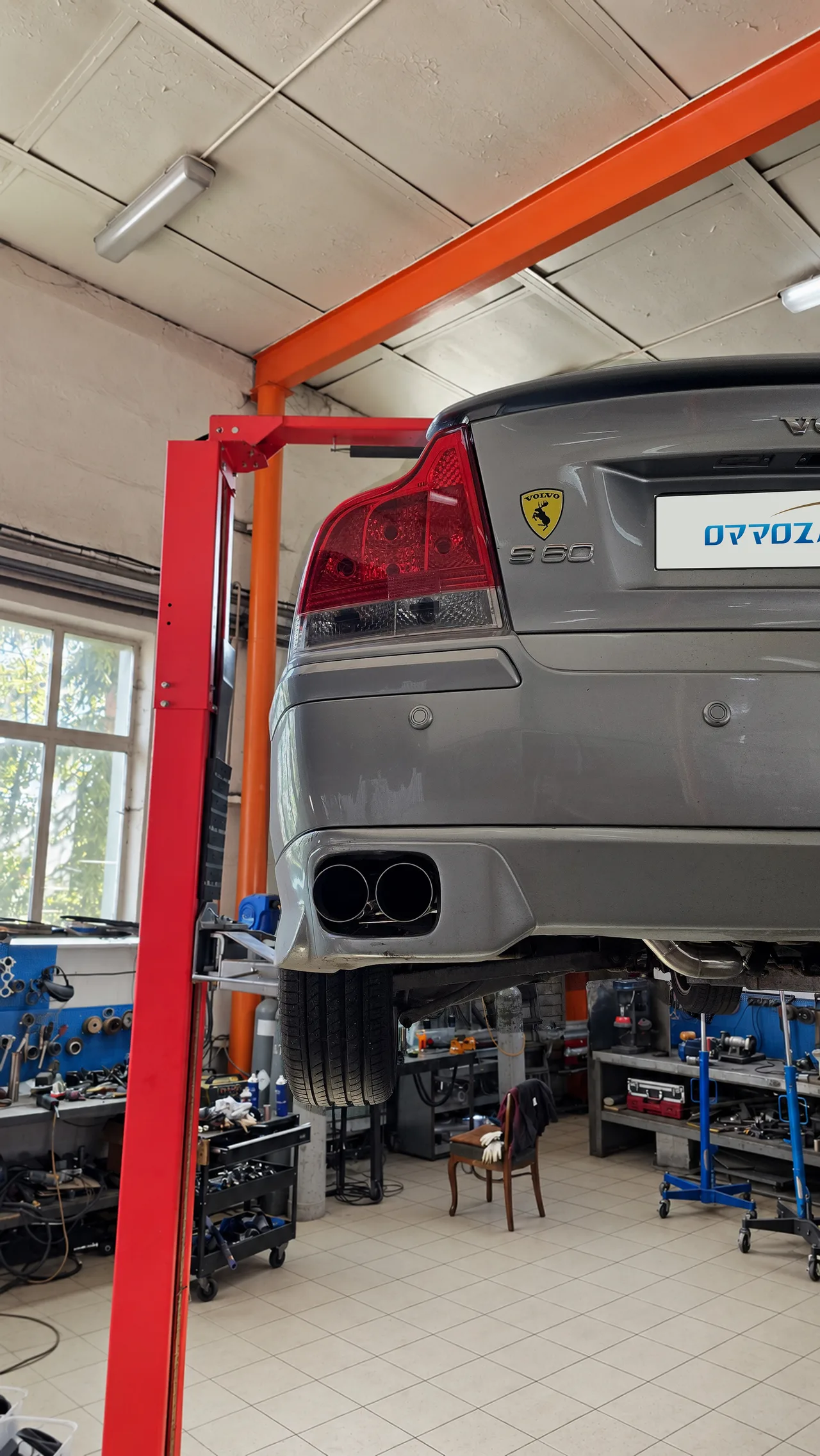 Изготовление средней и задней части выхлопа — Volvo S60 · I. Фото 7
