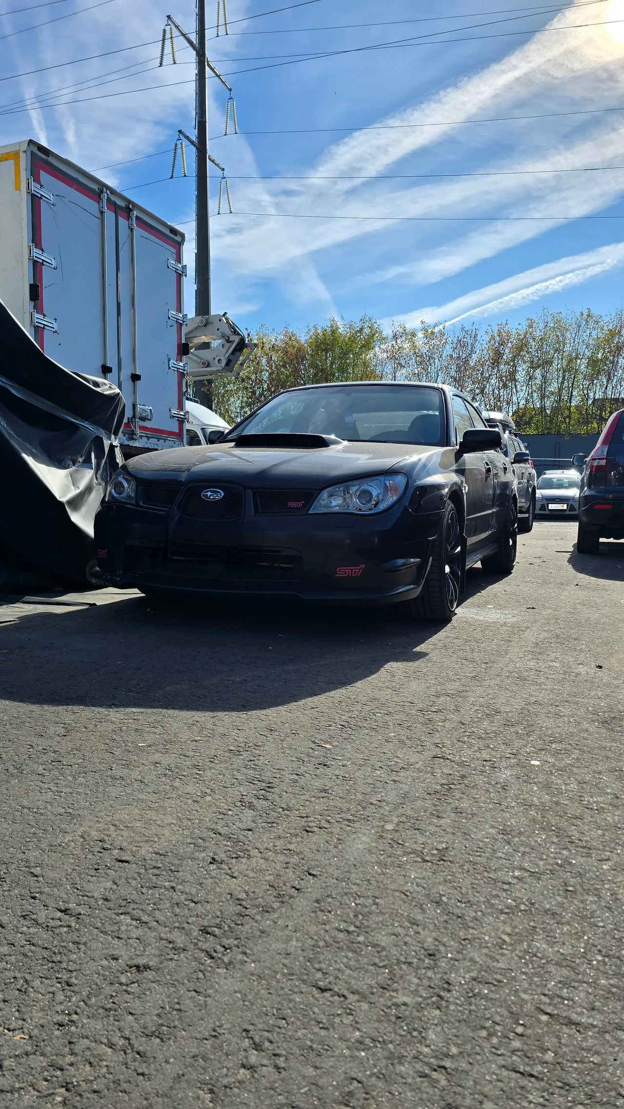Приёмная труба (даунпайп) и полный выхлоп — Subaru Impreza WRX STI · 2005–2007 · GDB. Фото 23