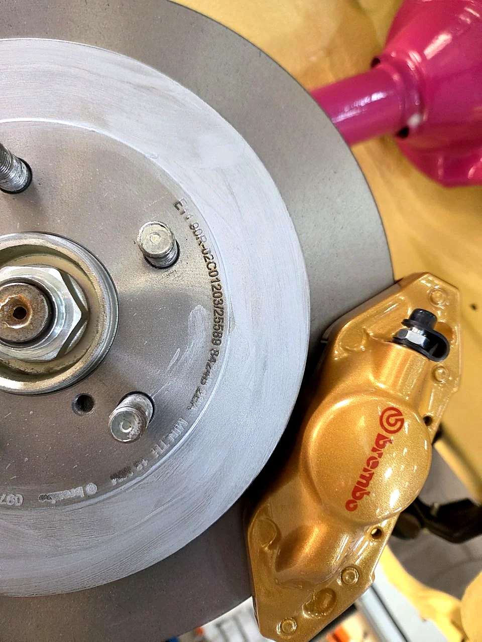 Brembo Gold на задней оси