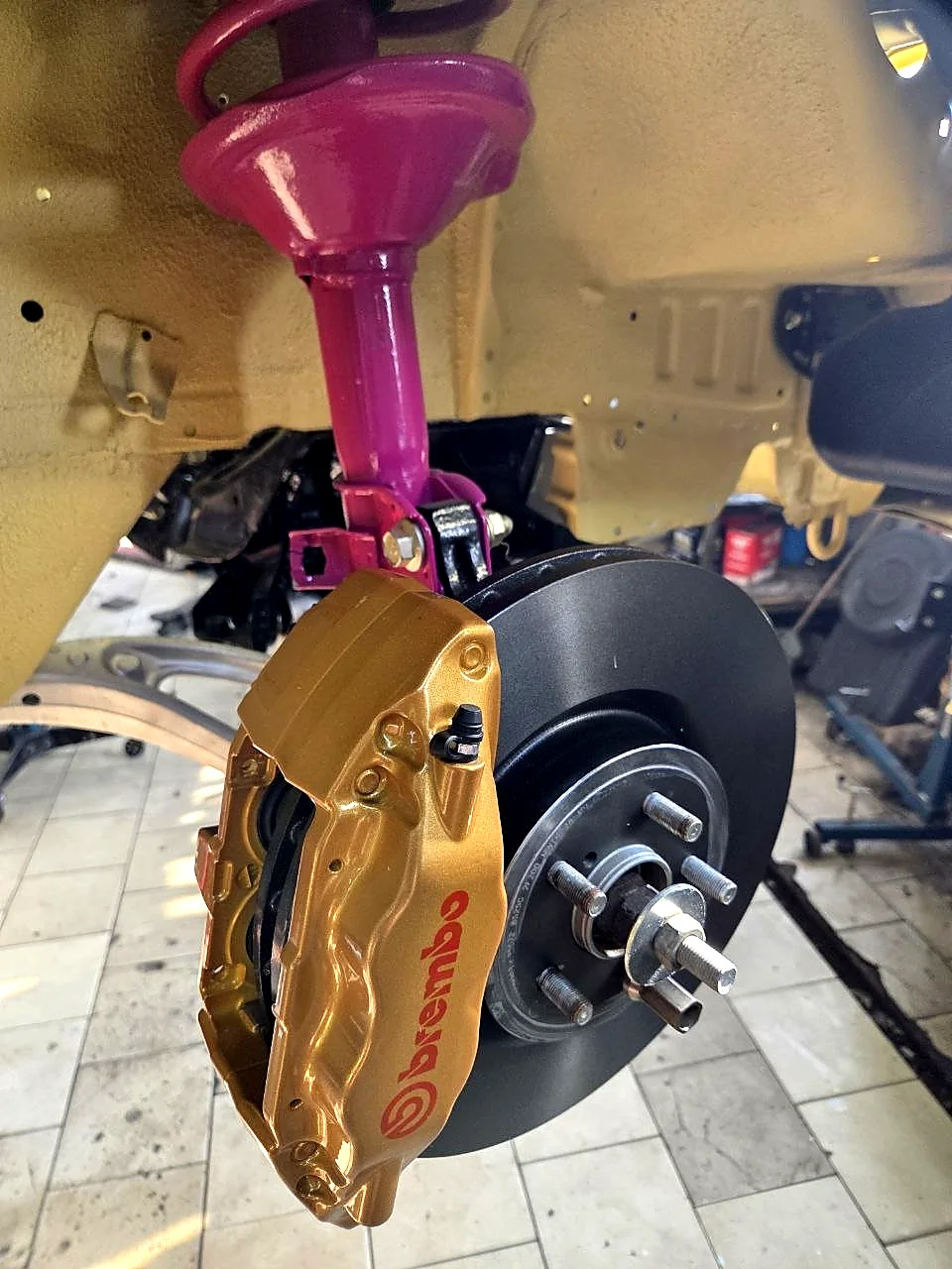 Brembo Gold, передняя ось
